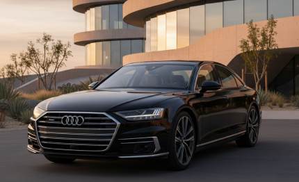 Audi A8 premium chauffeur services in Melbourne