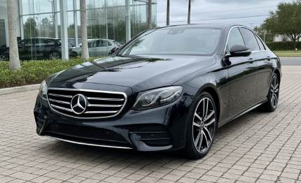 Mercedes E-Class premium chauffeur services in Melbourne