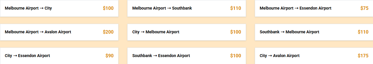 Chauffeur Service Fares